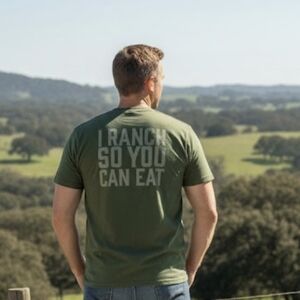 Rural Cloth I Ranch So You Can Eat Shirt Size L.